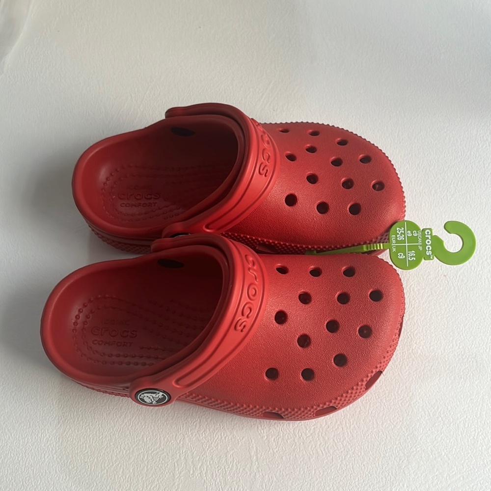 Toddler classic clog crocs size c9